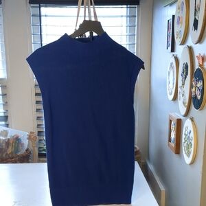 Talbots Royal Blue Knit Top